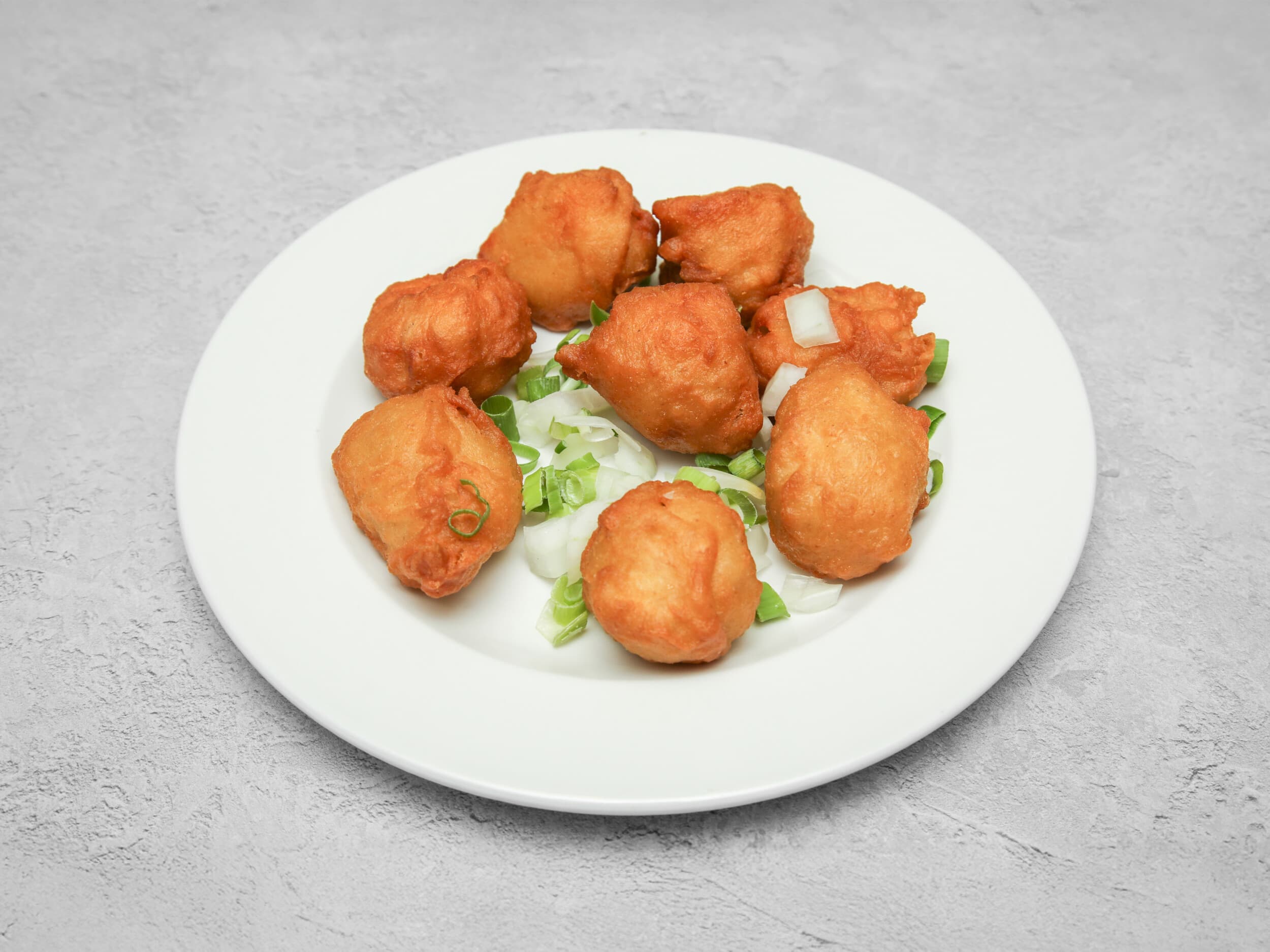 Salt and pepper chicken balls