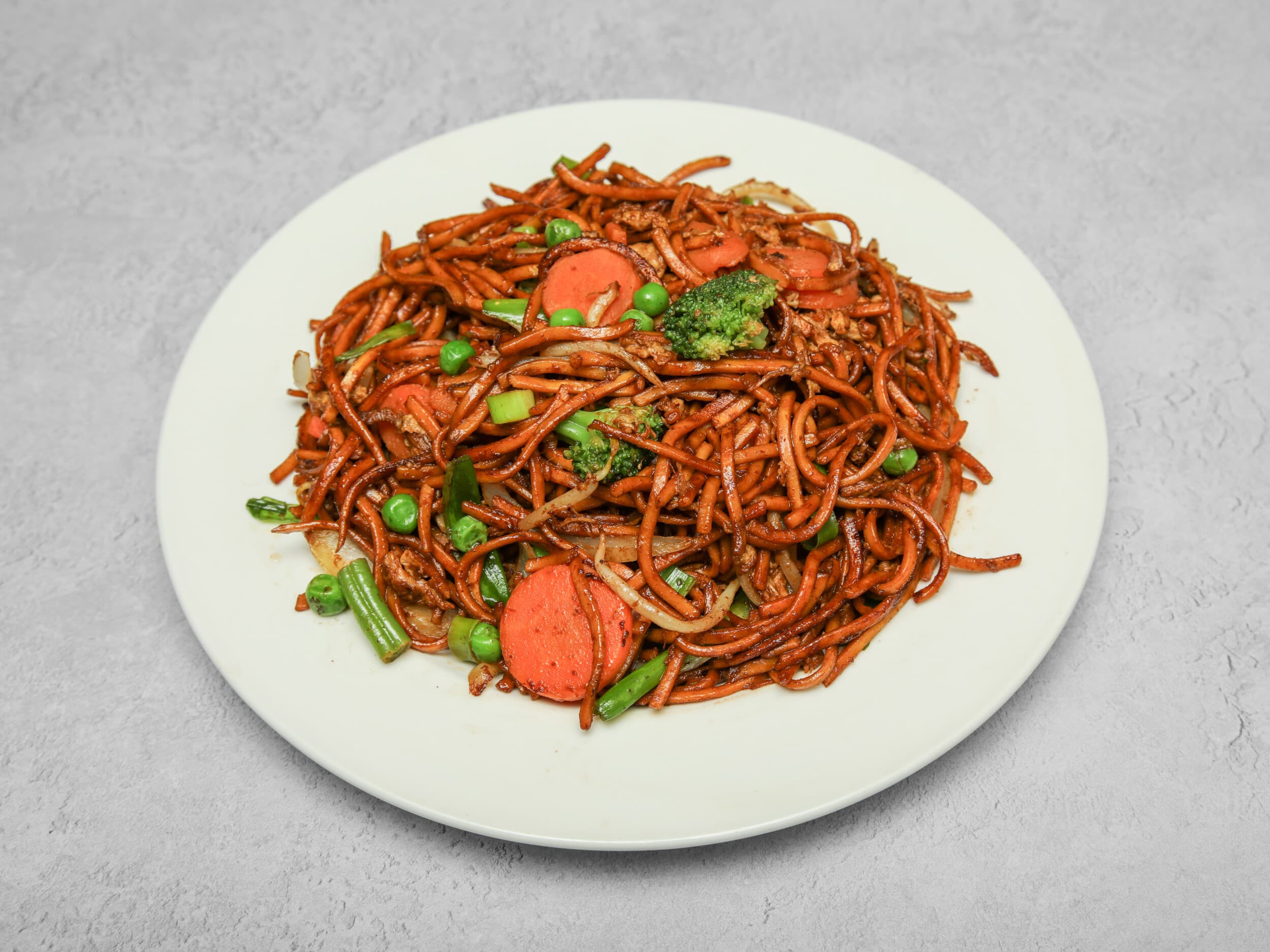 Vegetable chow mein at Shenzhen Kitchen